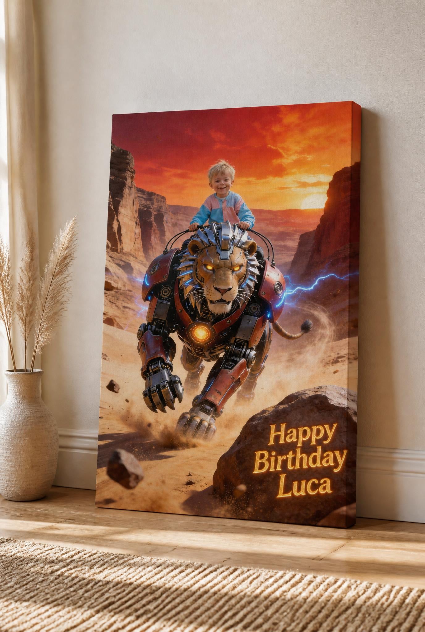 🦁 Desert Lion War Mech