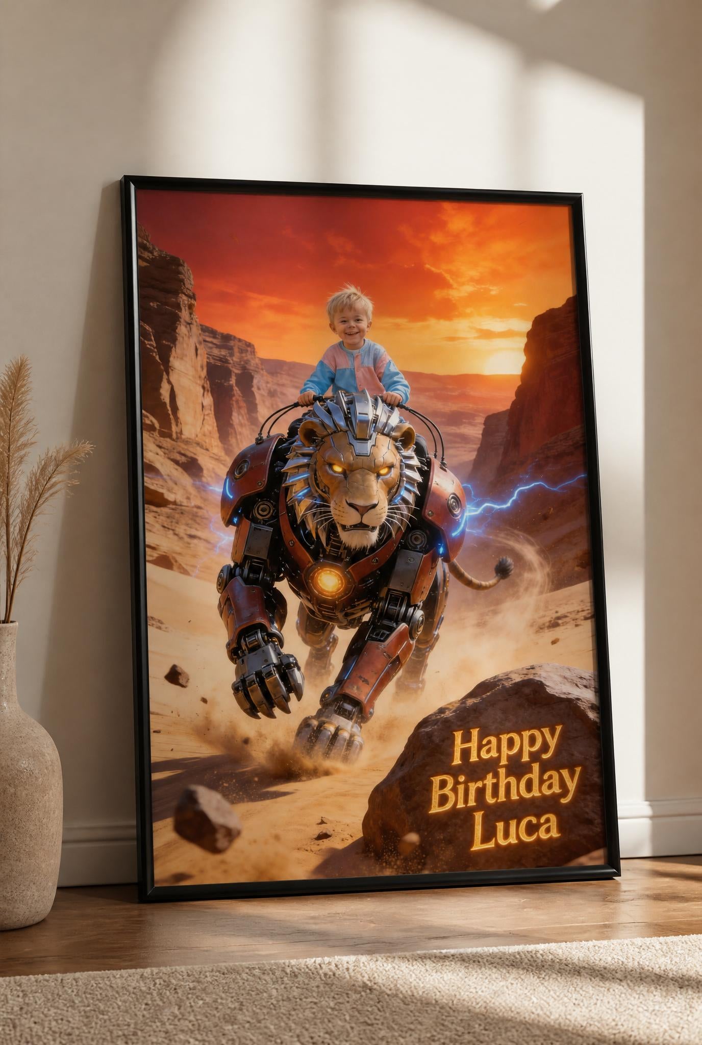 🦁 Desert Lion War Mech
