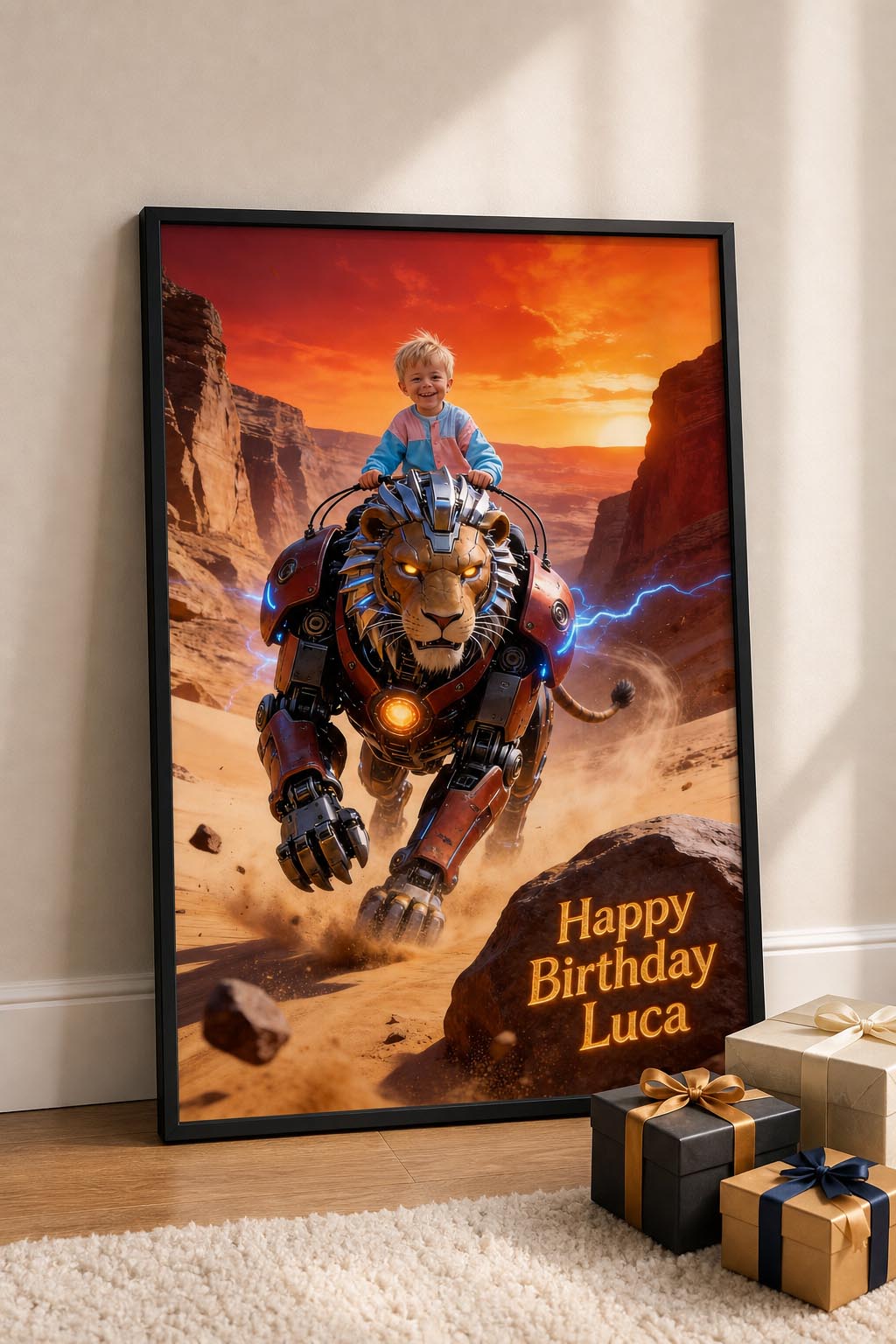 🦁 Desert Lion War Mech