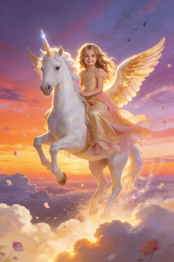 🌅 Sunset Sky Unicorn