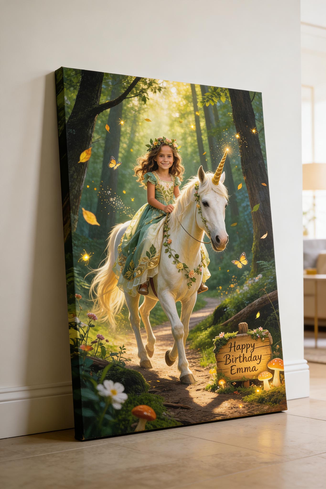 🌿 Enchanted Forest Unicorn