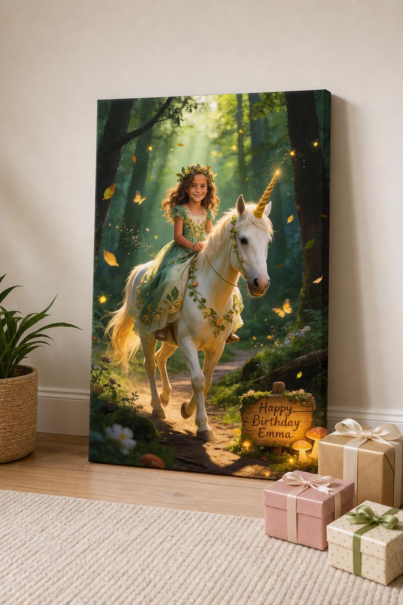 🌿 Enchanted Forest Unicorn