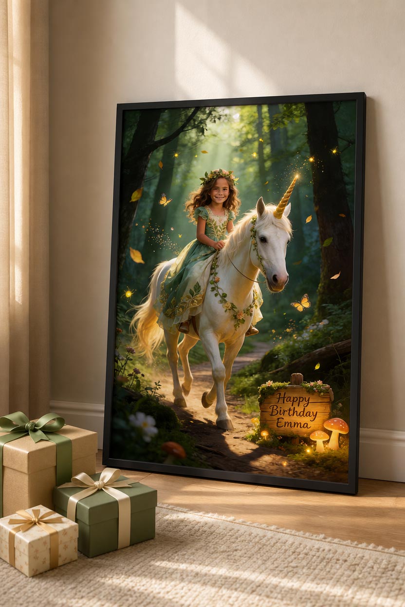 🌿 Enchanted Forest Unicorn