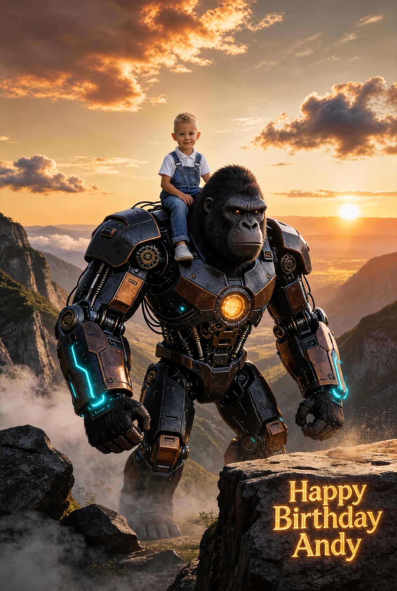 🦍 Mountain Gorilla Mech Titan