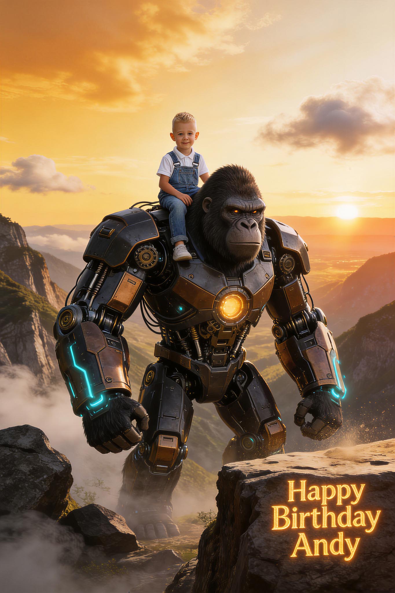 🦍 Mountain Gorilla Mech Titan