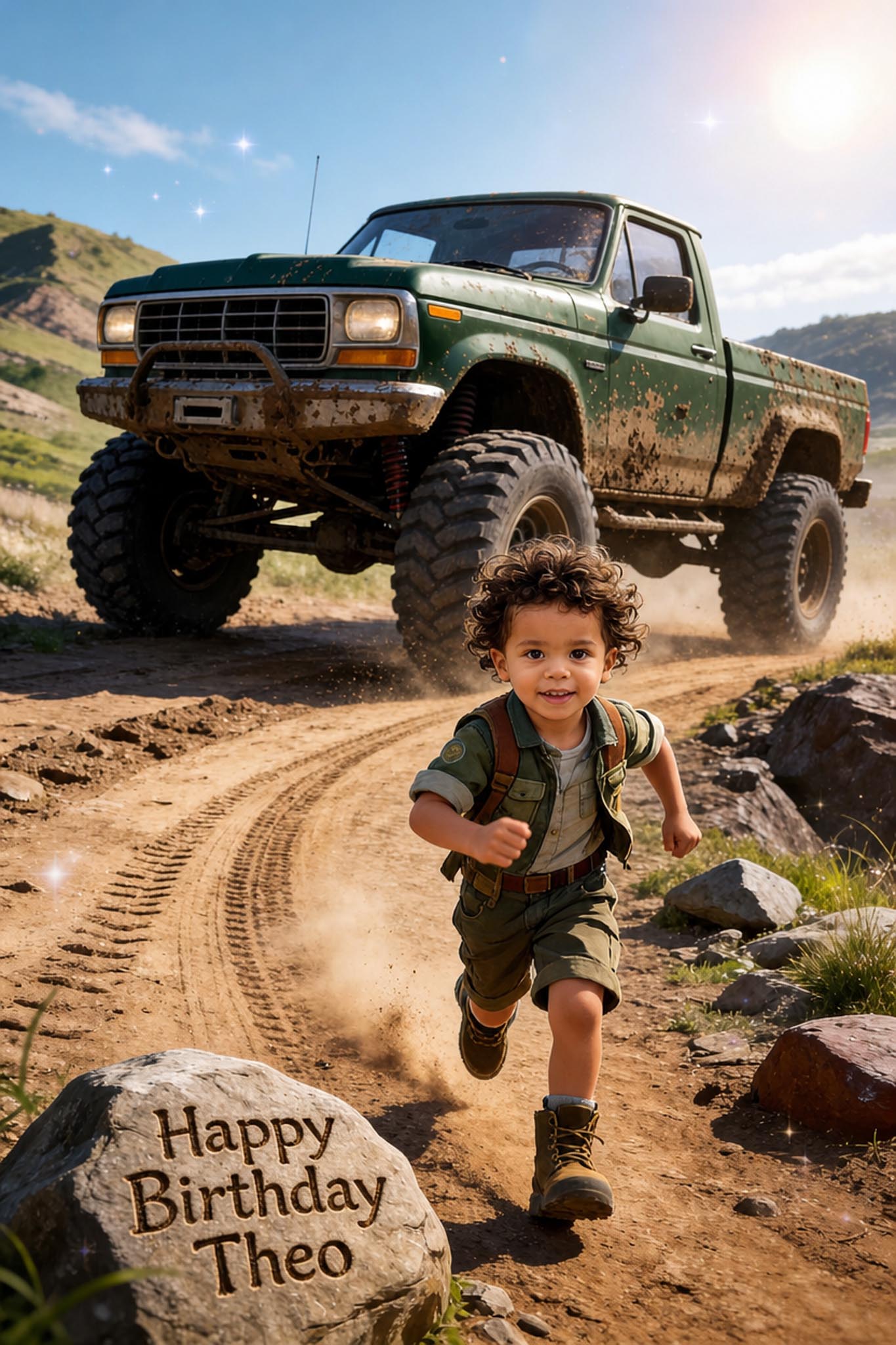 🛞 Muddy off-road truck