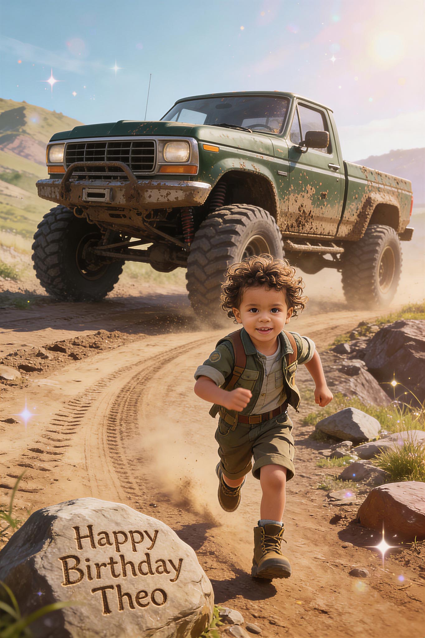 🛞 Muddy off-road truck