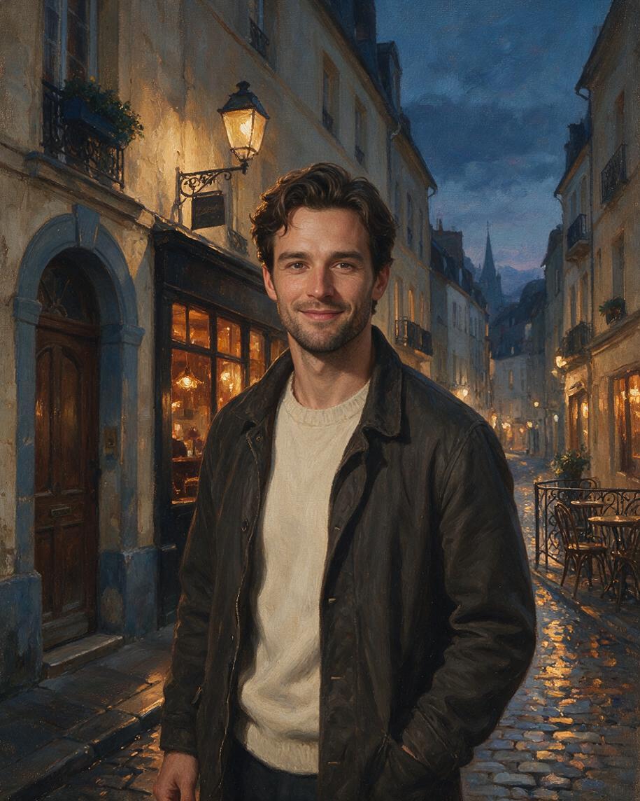 🌆 Blue Hour Town Portraits