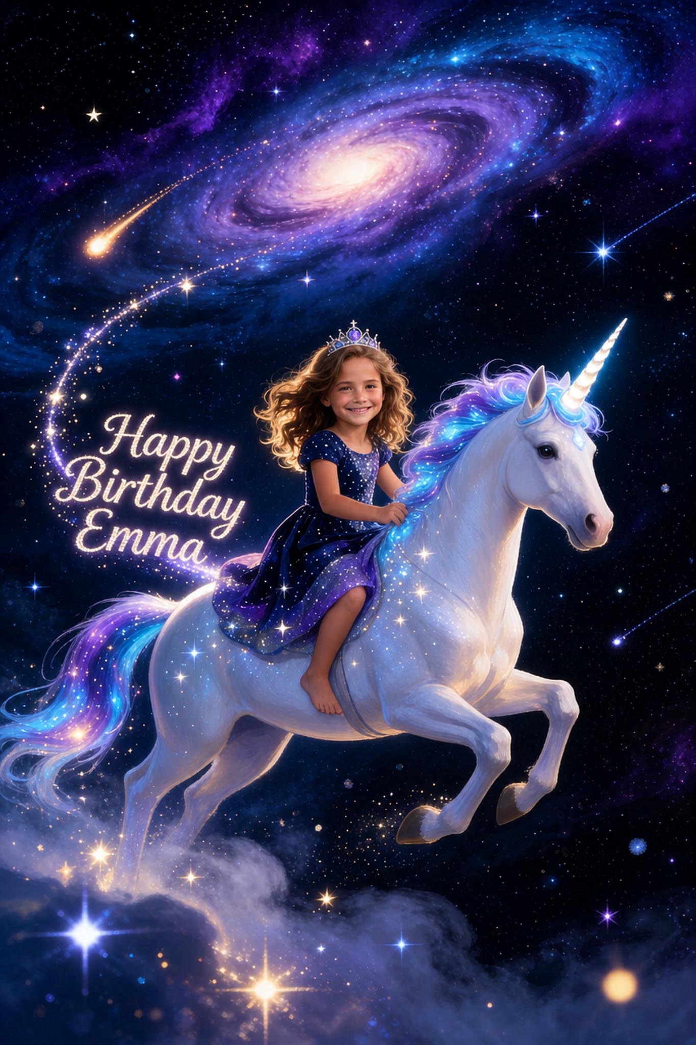 🌌 Galaxy Star Unicorn
