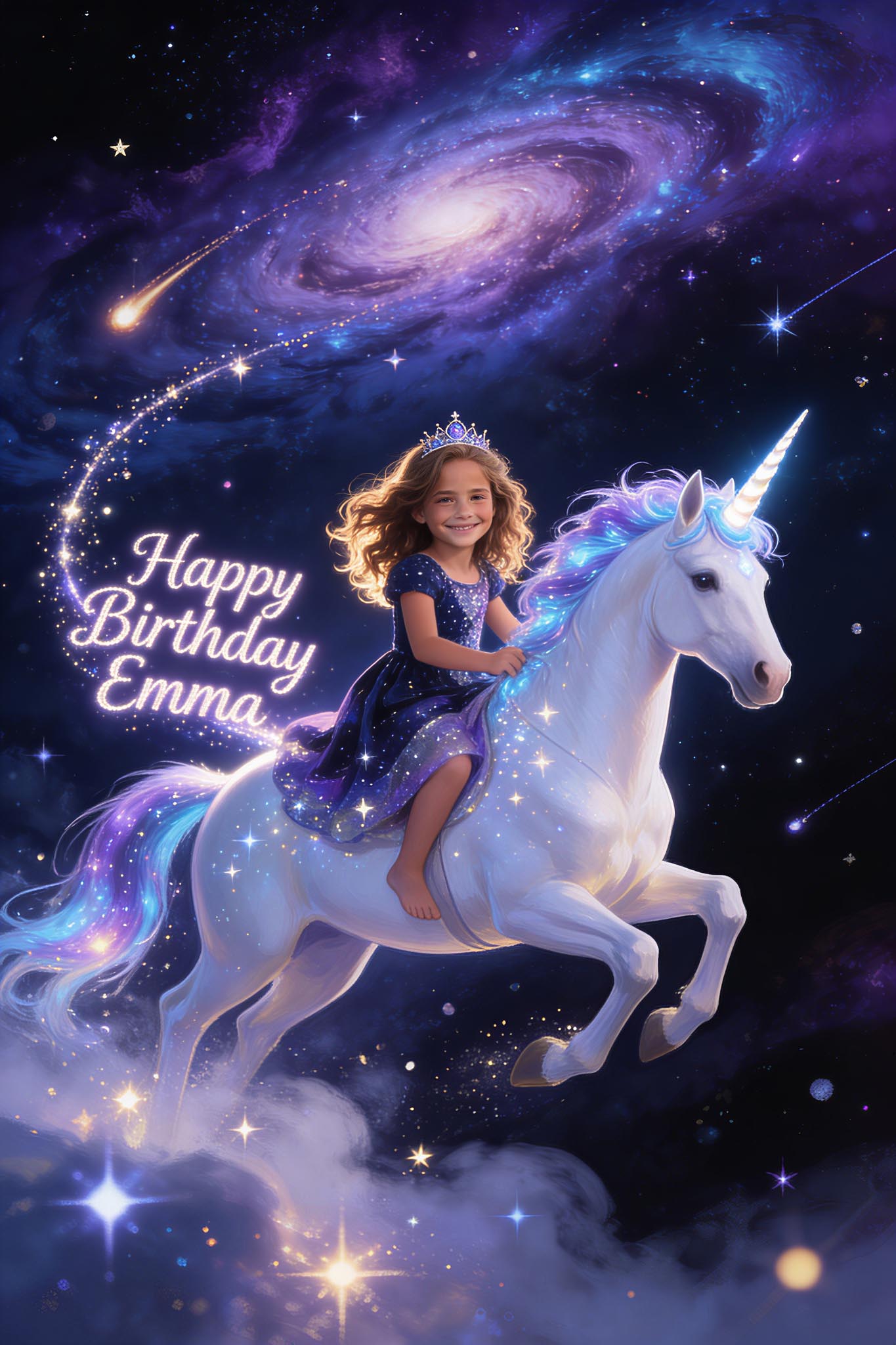 🌌 Galaxy Star Unicorn