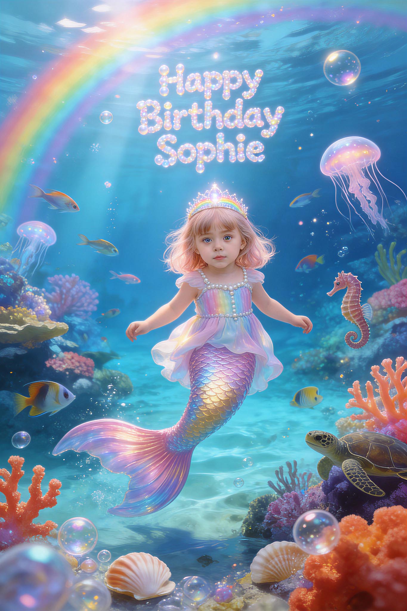 🌈 Mermaid Rainbow Reef