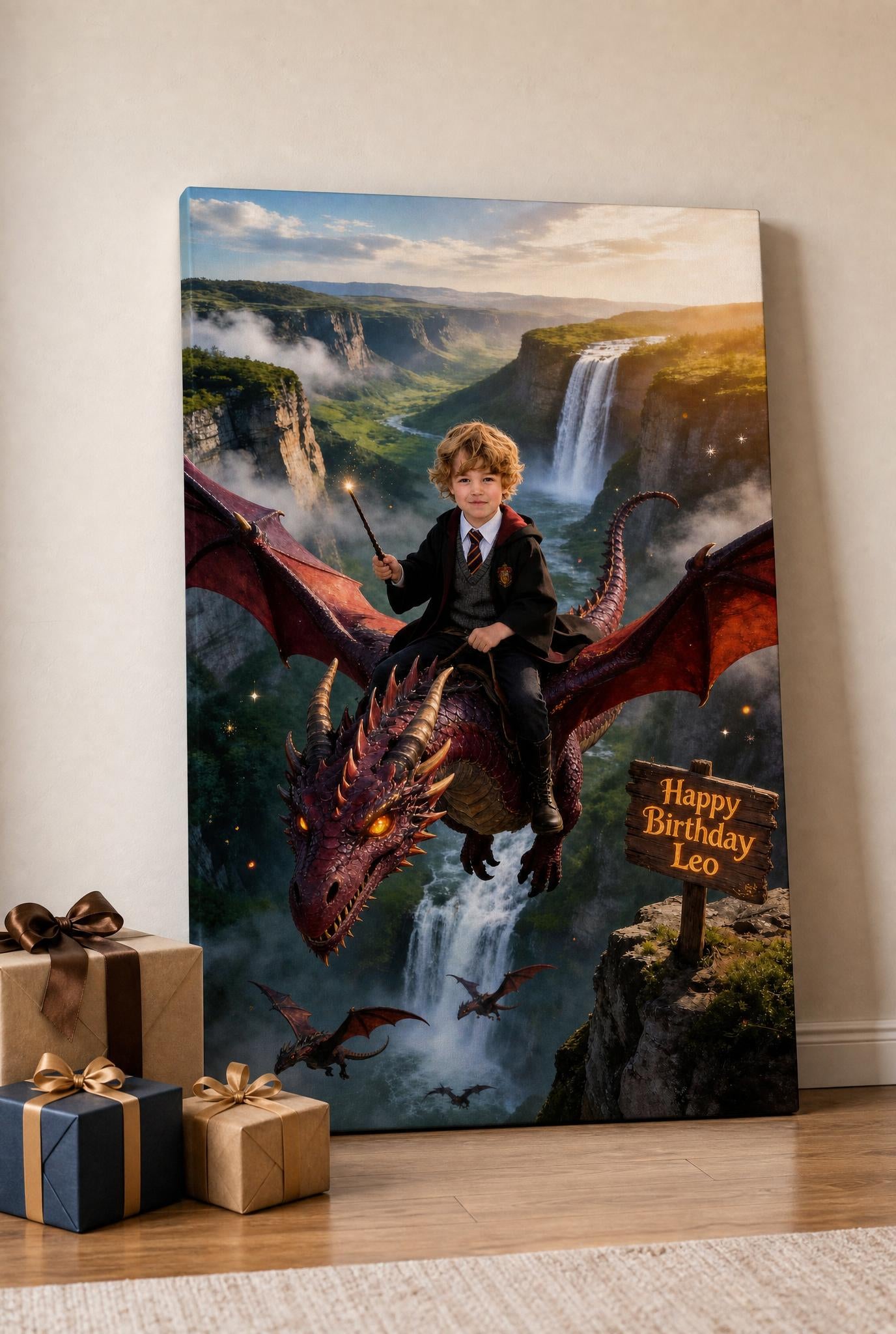 💧 Waterfall Dragon Flight