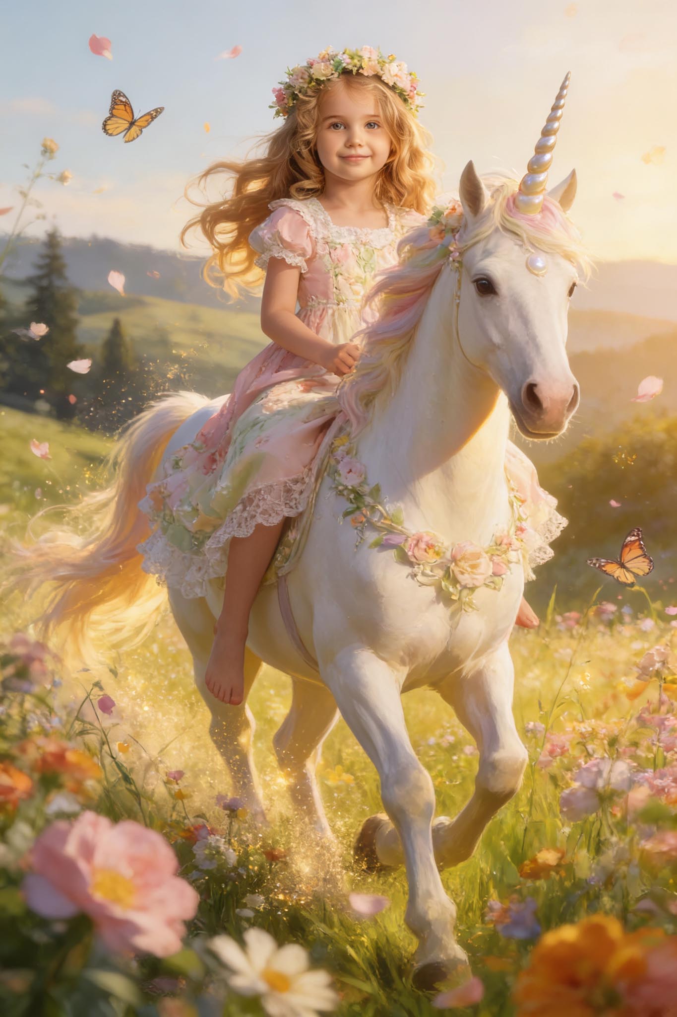 🌸 Flower Meadow Unicorn