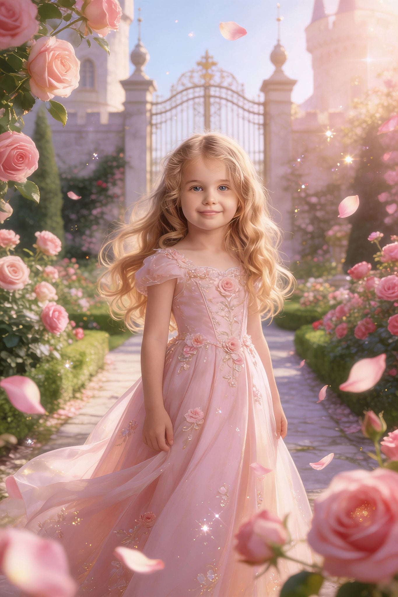 🌹 Rose Princess Girl