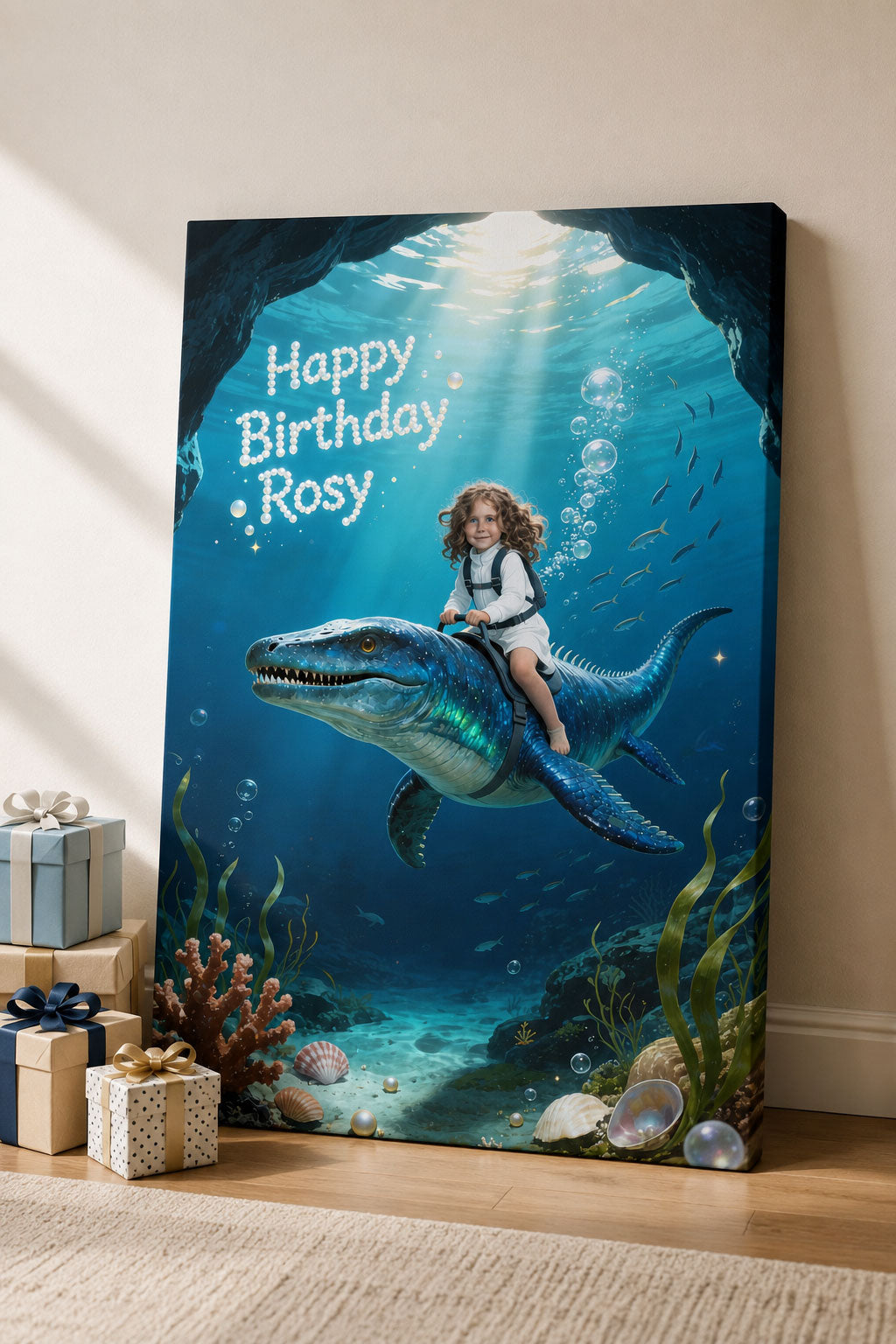 🌊 Underwater Mosasaurus Ride