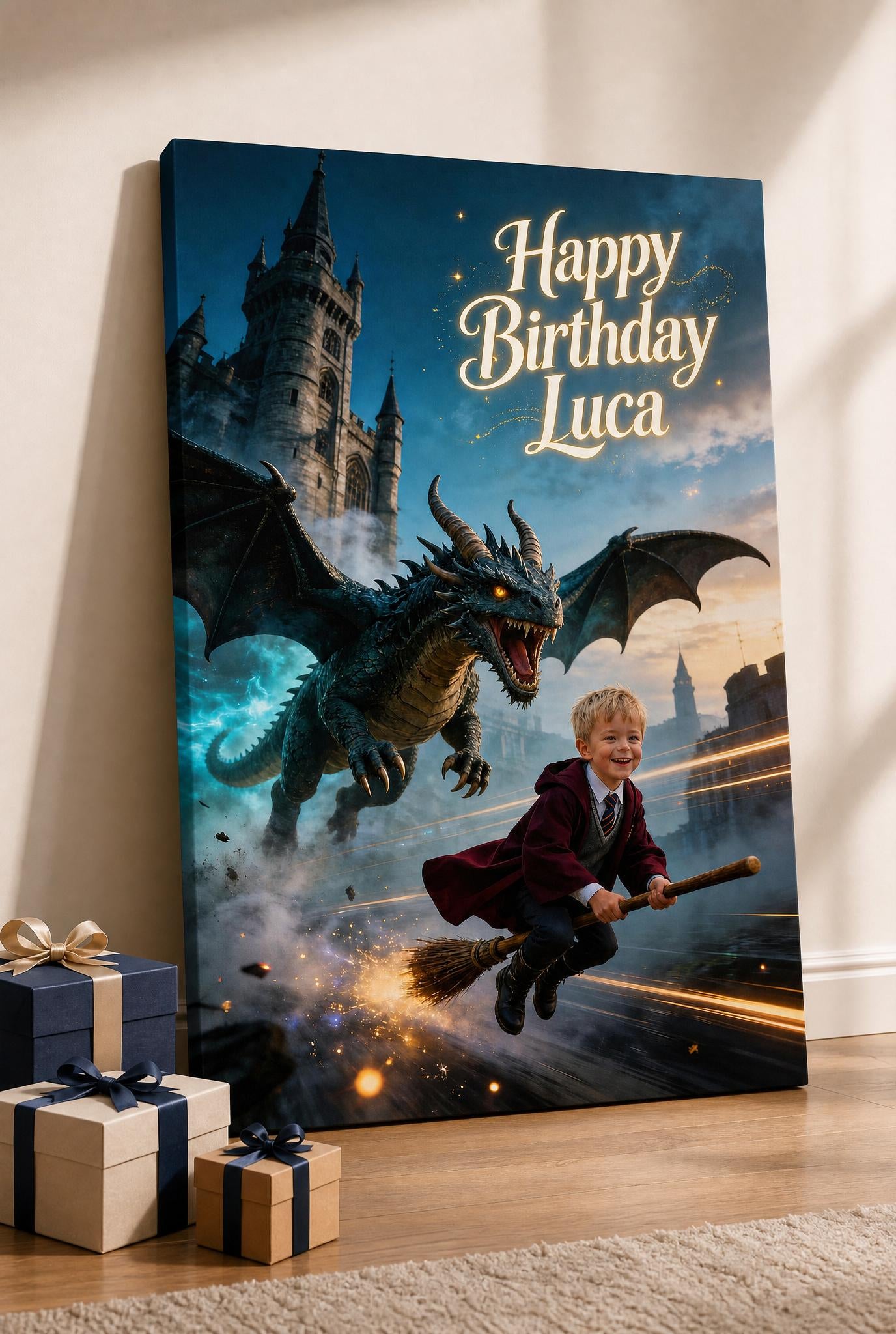 🧹 Dragon Chase Wizard