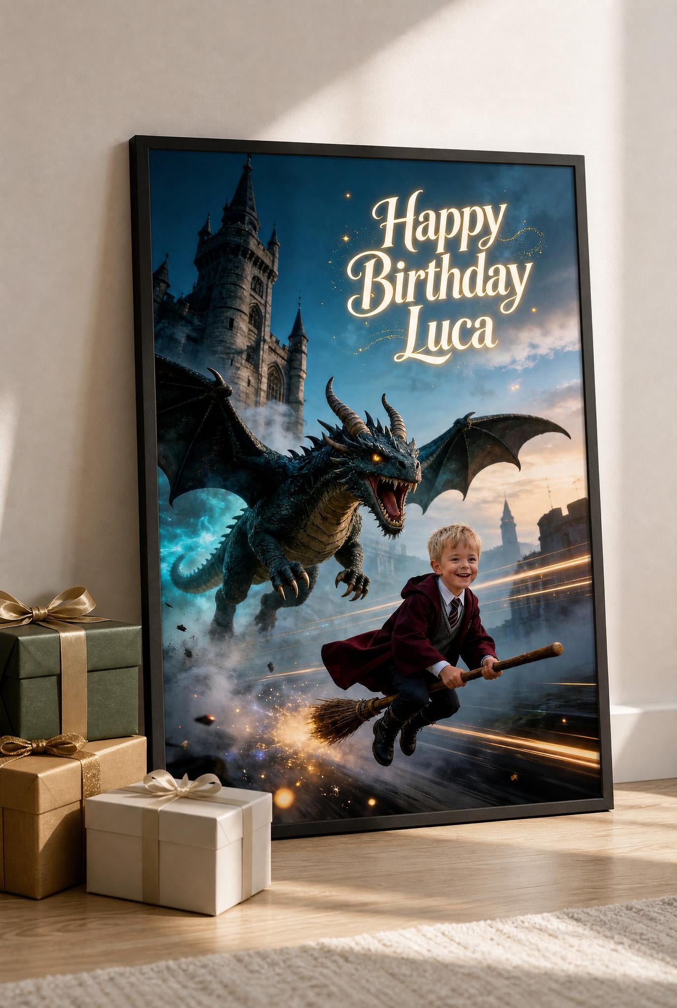 🧹 Dragon Chase Wizard