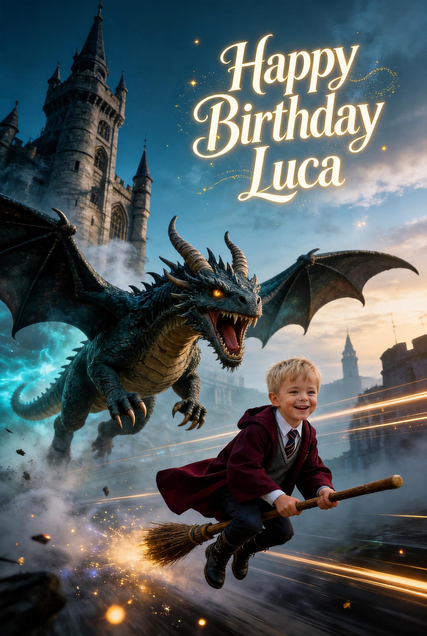 🧹 Dragon Chase Wizard