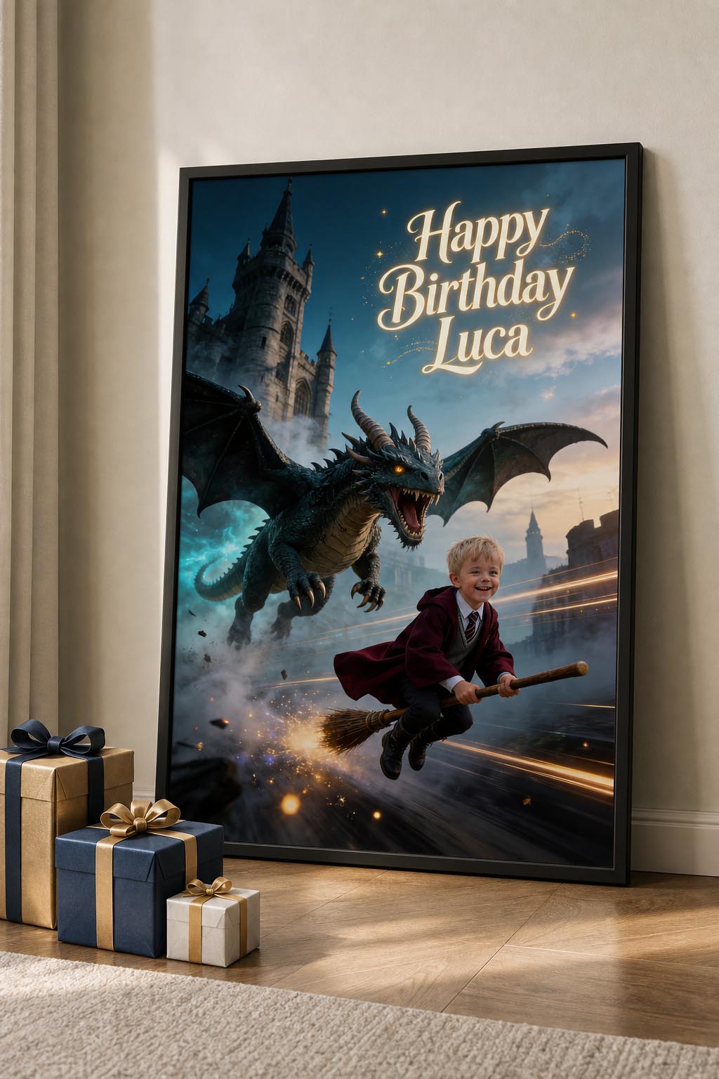 🧹 Dragon Chase Wizard