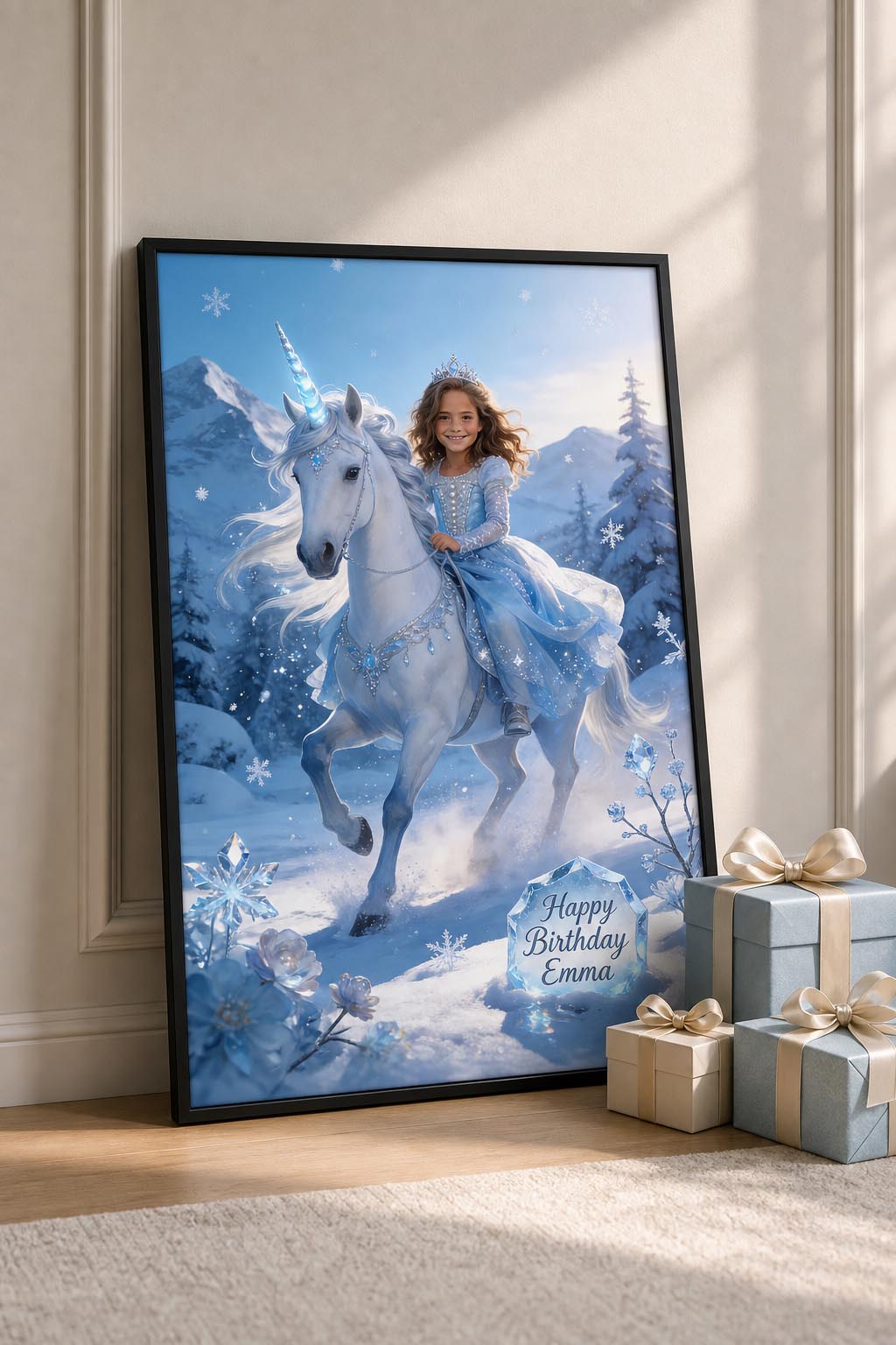 ❄️ Snow Crystal Unicorn