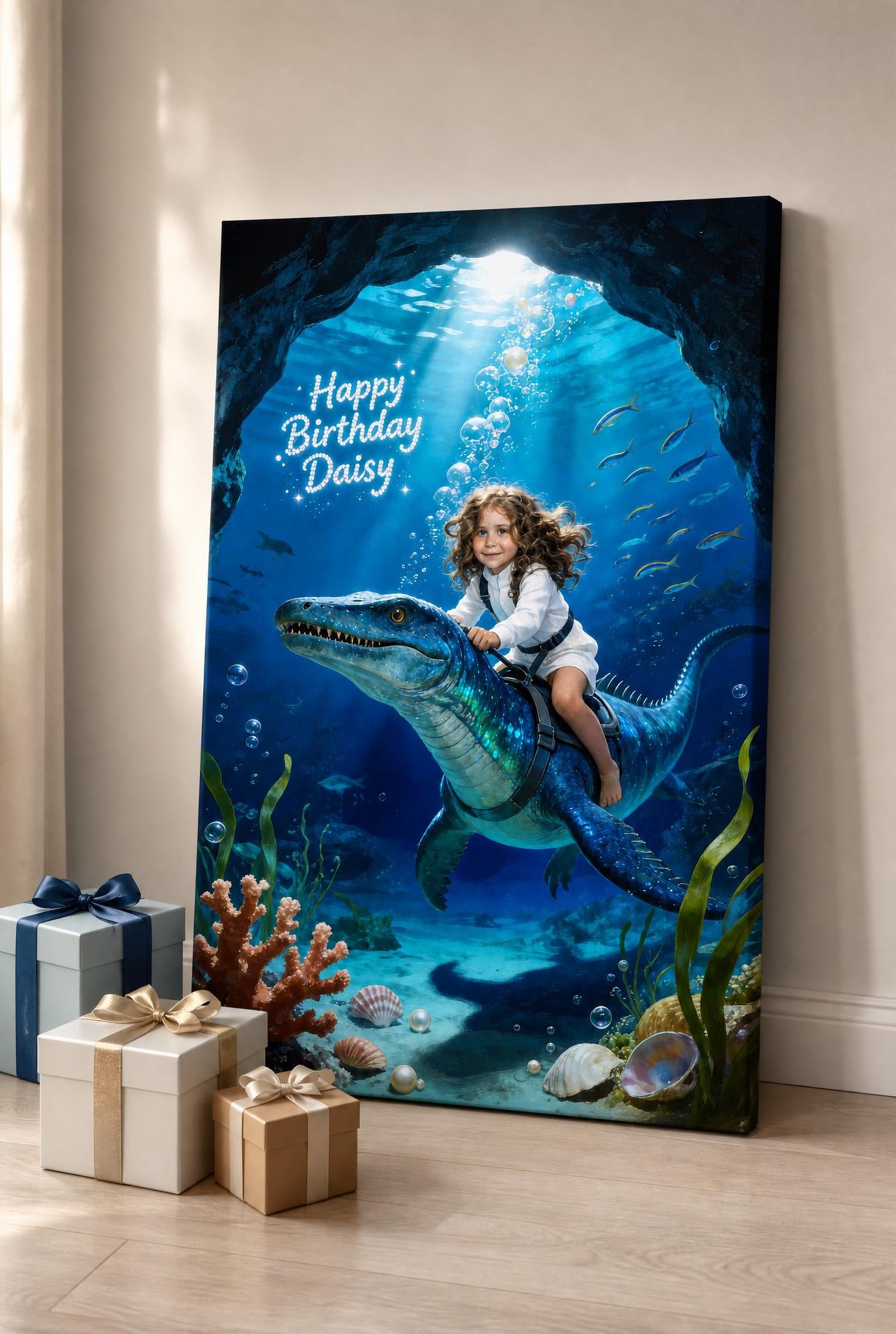 🌊 Underwater Mosasaurus Ride