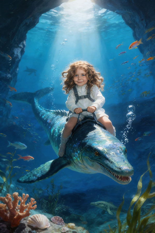 🌊 Underwater Mosasaurus Ride