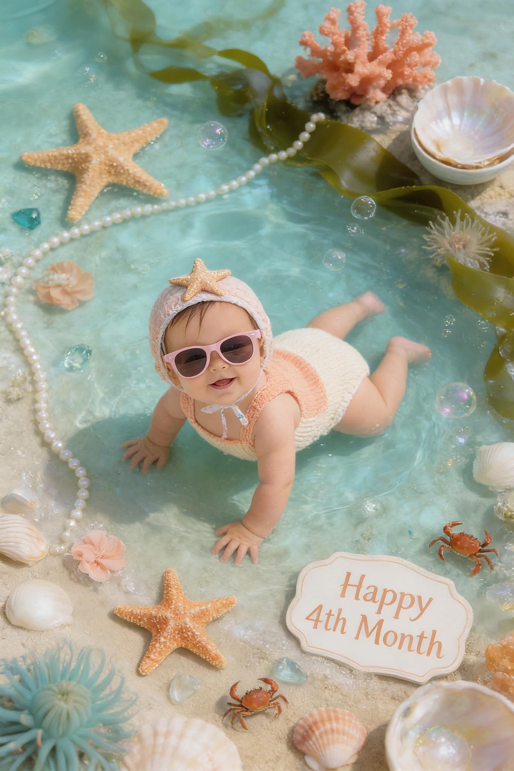 🐚 Baby Ocean World: Months 1–12
