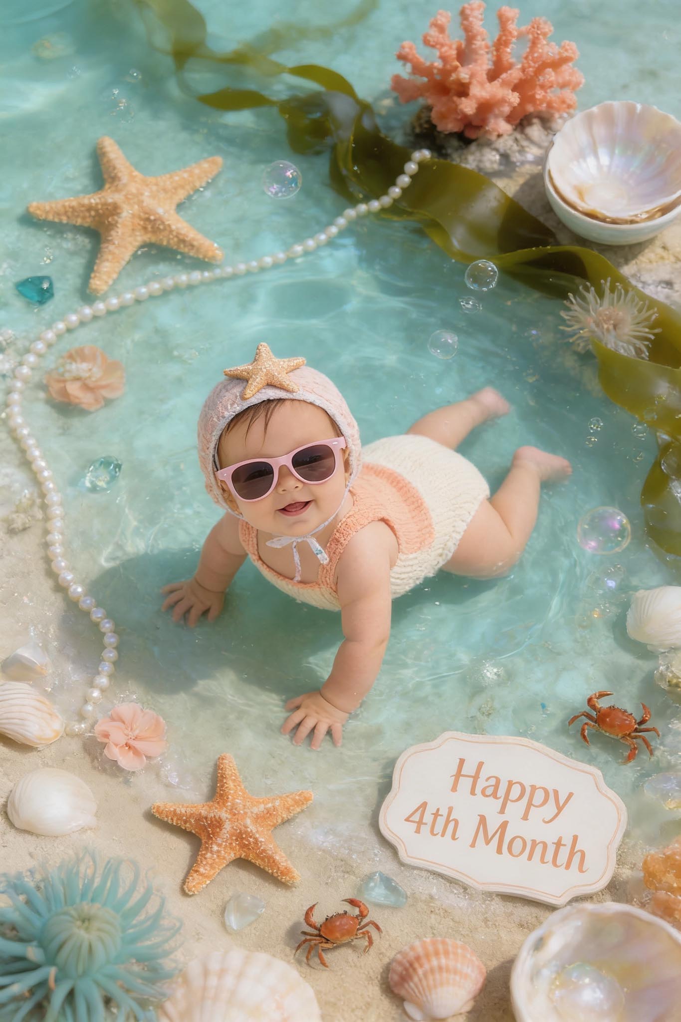 🐚 Baby Ocean World: Months 1–12
