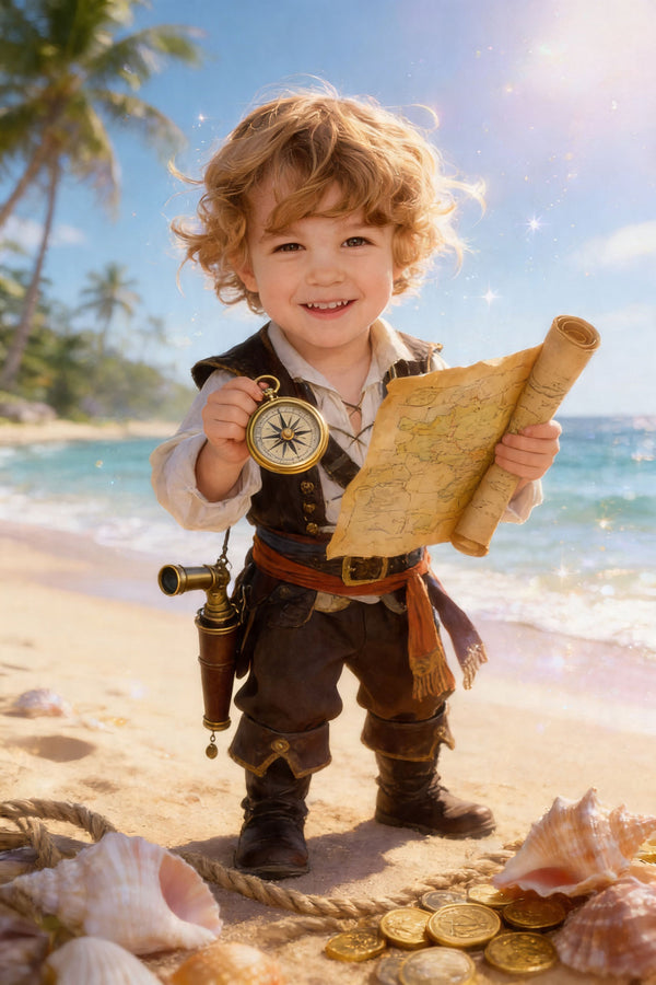 🧭 Compass, telescope and map explorer