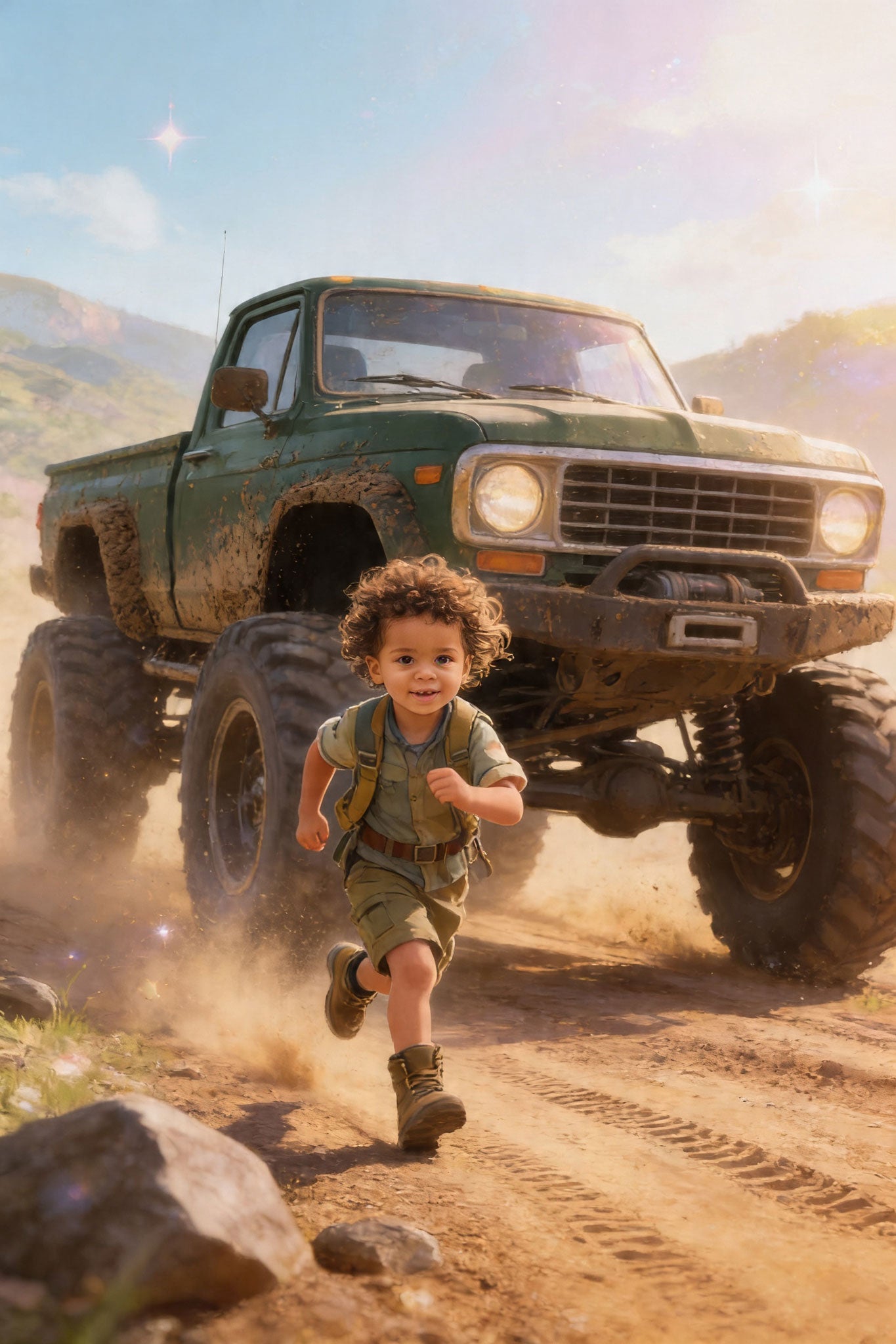 🛞 Muddy off-road truck