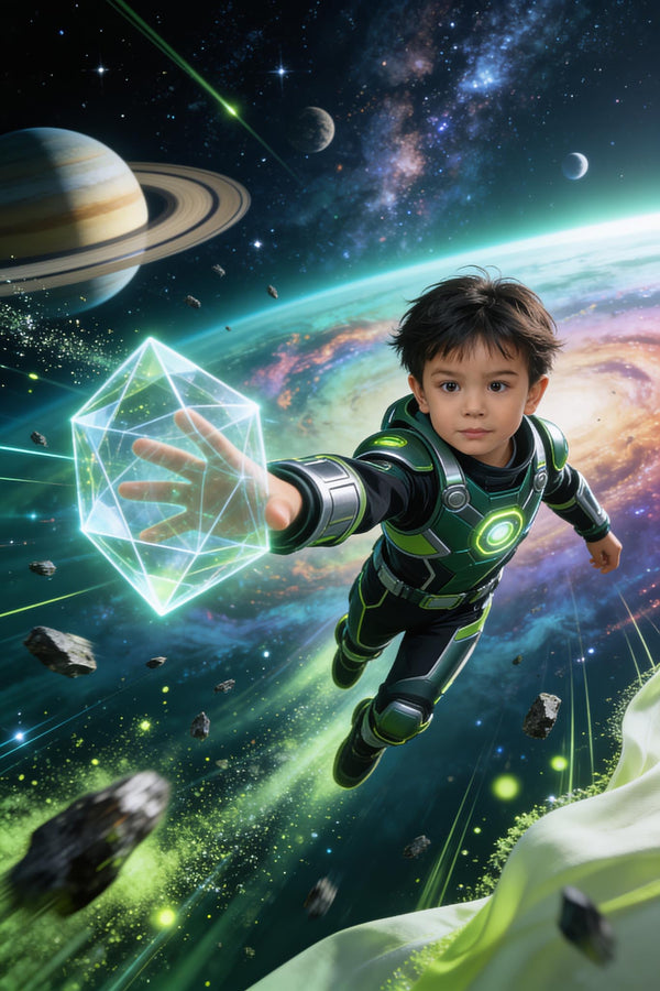 🌌 Emerald Cosmic Ranger