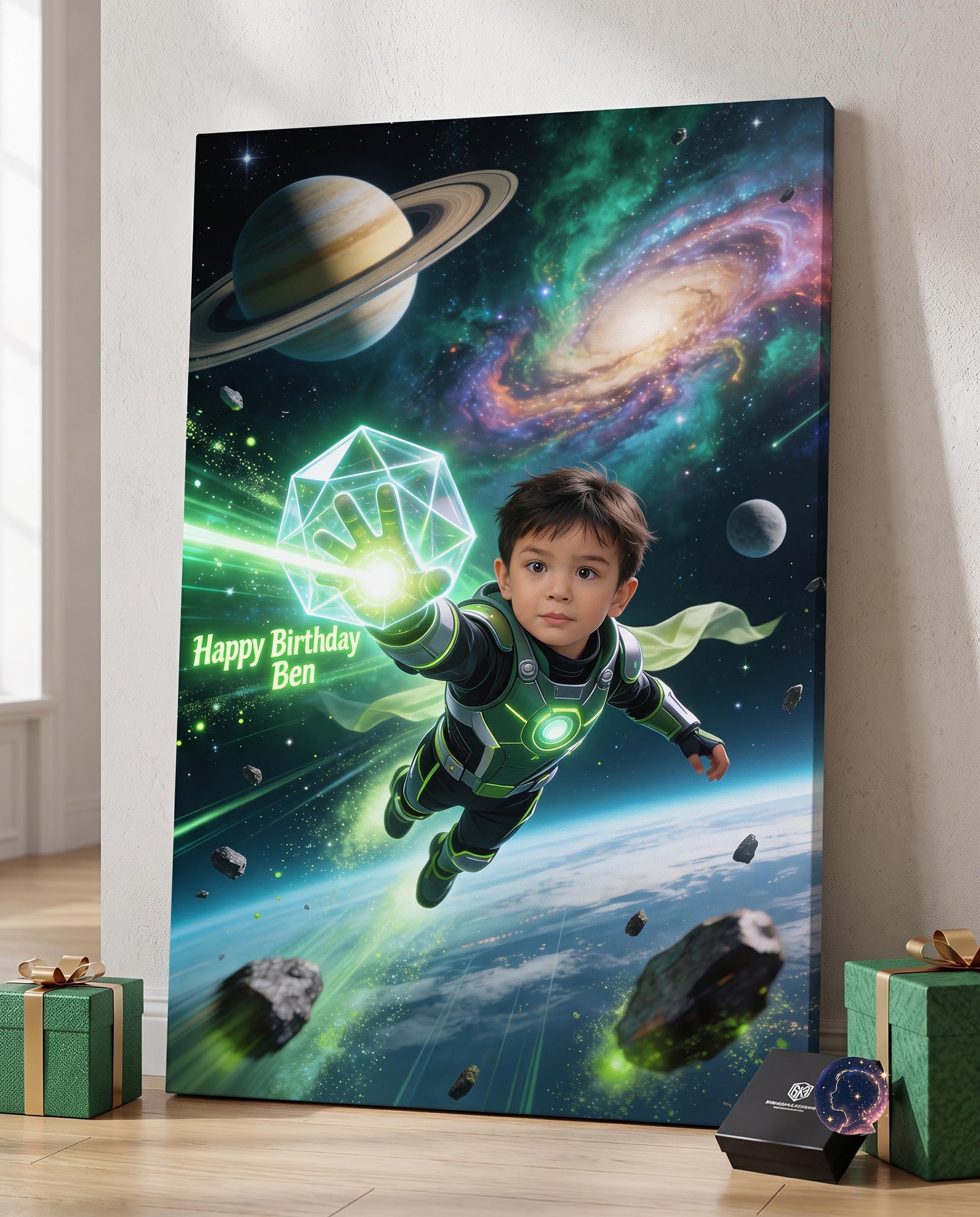 🌌 Emerald Cosmic Ranger