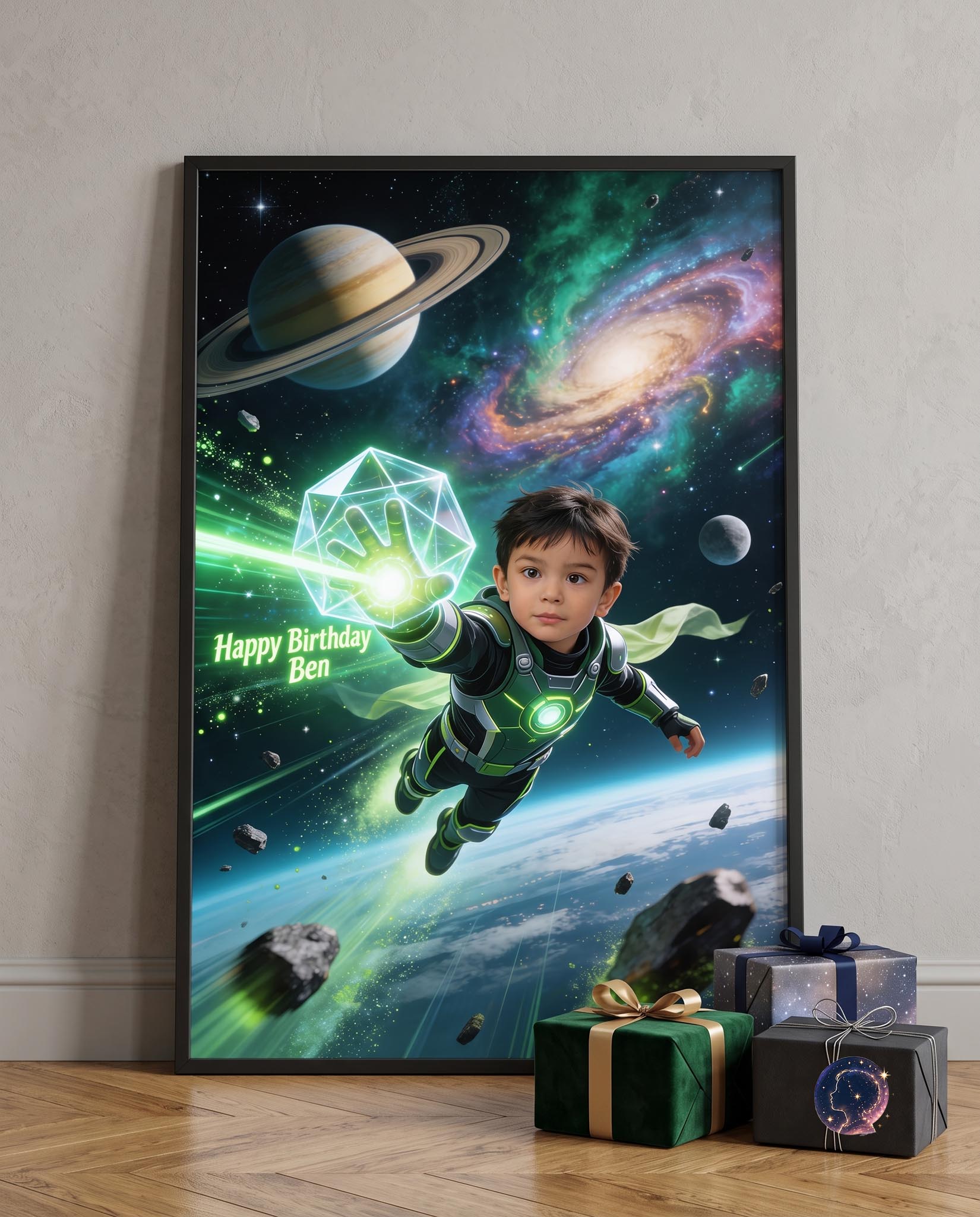 🌌 Emerald Cosmic Ranger