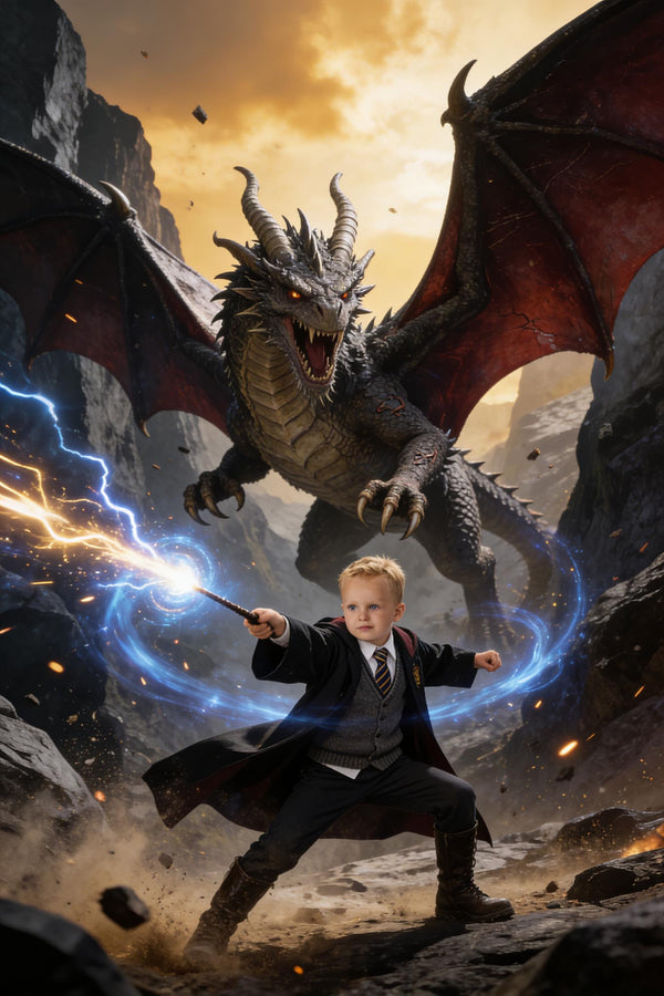 ⚔️ Combat Dragon Wizard
