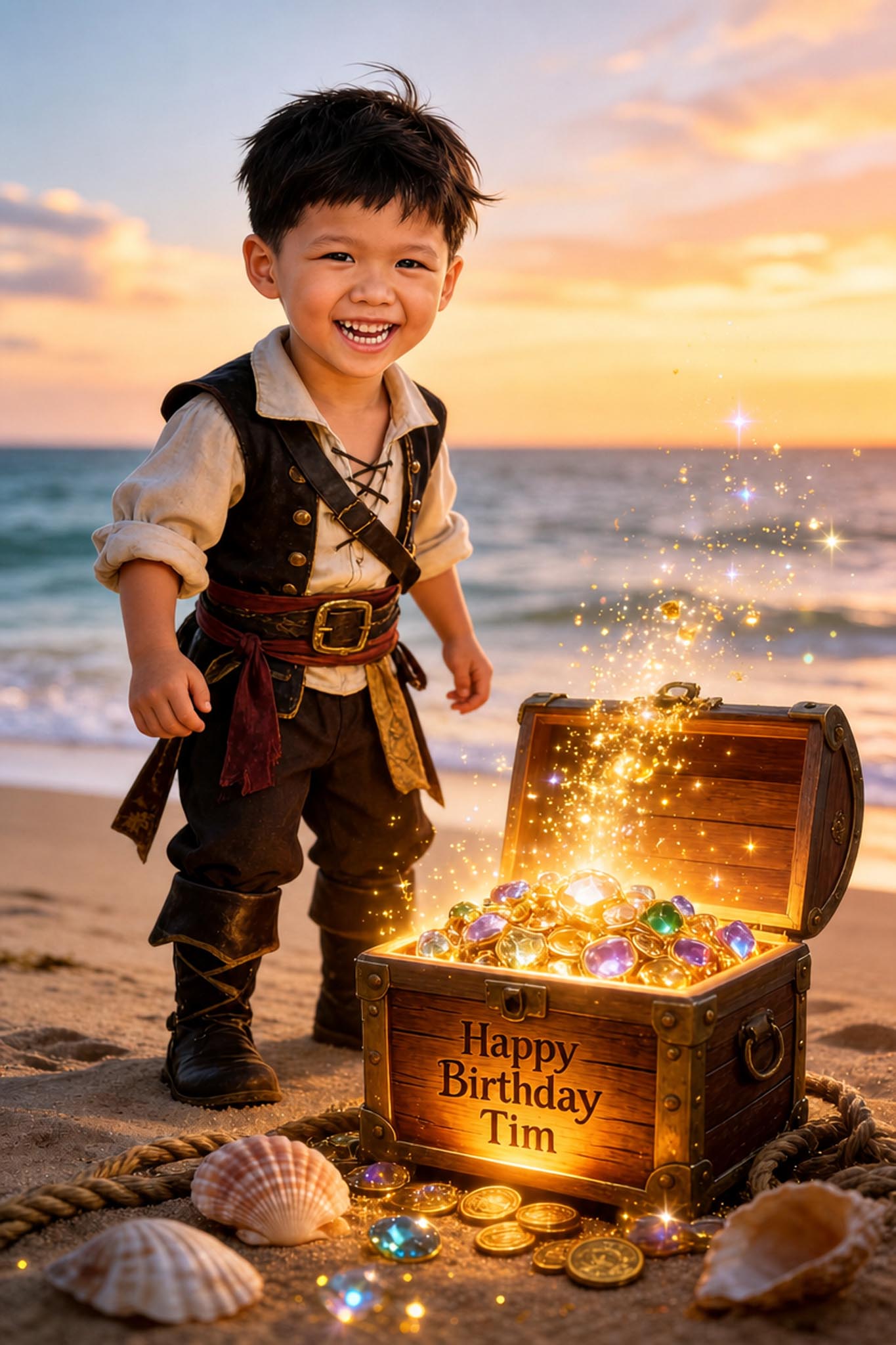✨ Glowing magical treasure chest