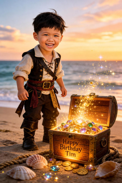 ✨ Glowing magical treasure chest