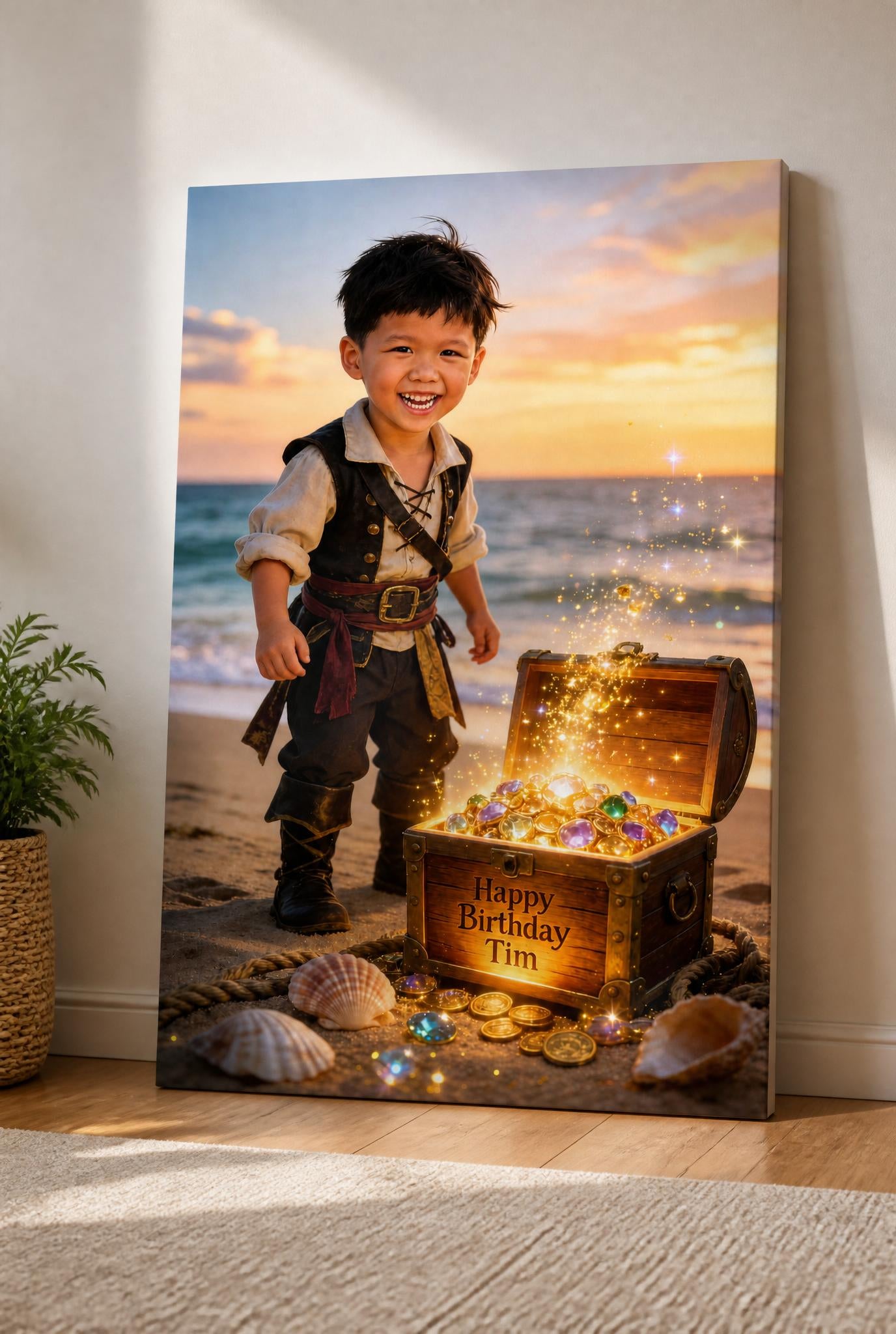 ✨ Glowing magical treasure chest