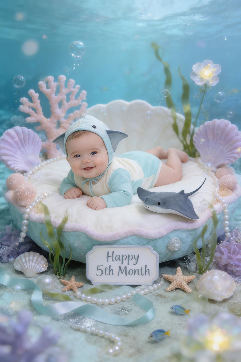 🐚 Baby Ocean World: Months 1–12