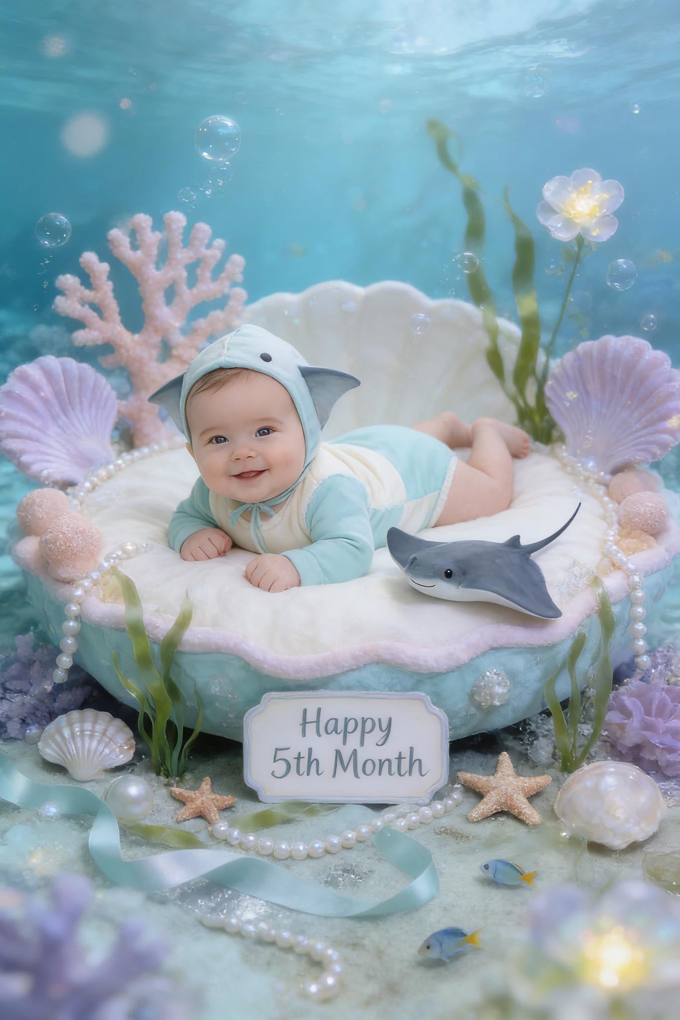 🐚 Baby Ocean World: Months 1–12