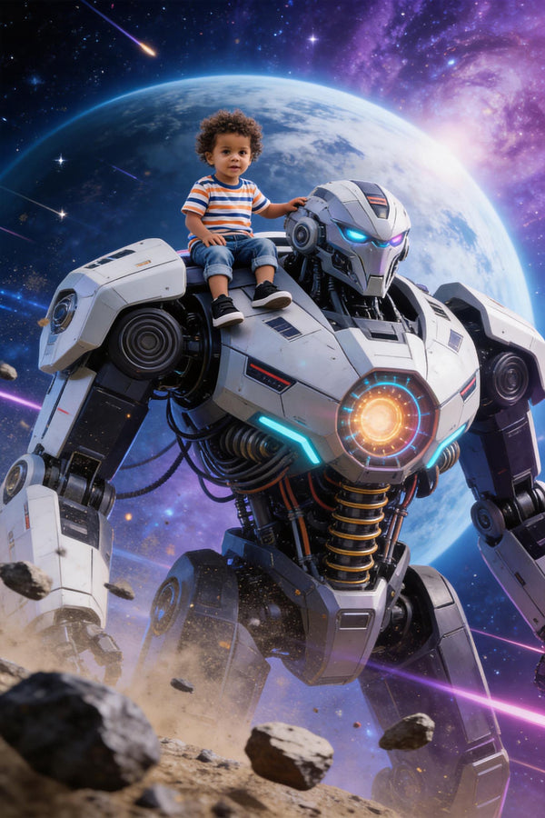 ☄️ Alien Planet Mech Hero