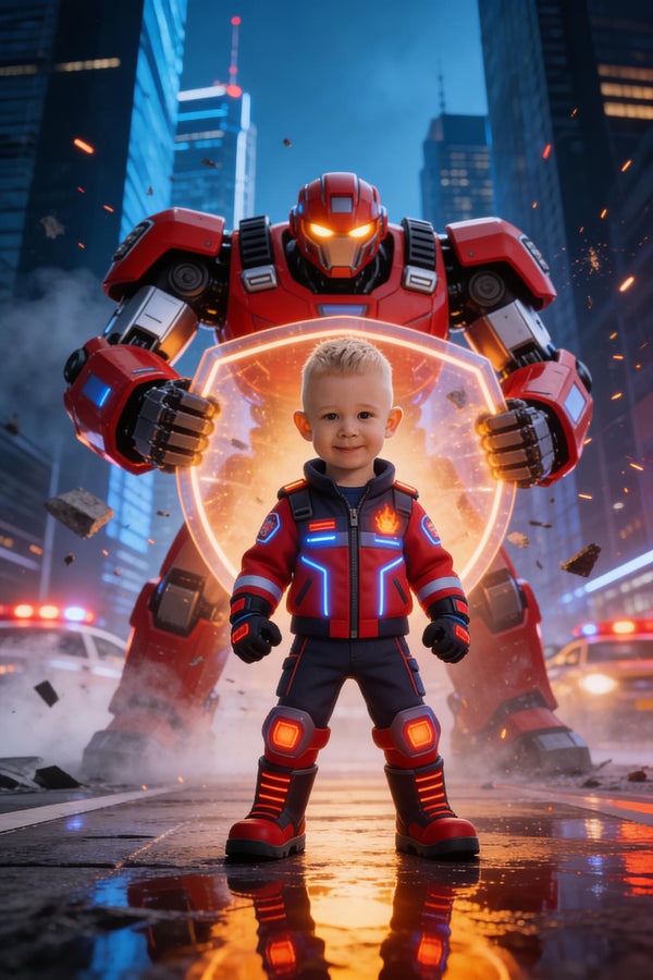 🚒 Futuristic City Fire Rescue