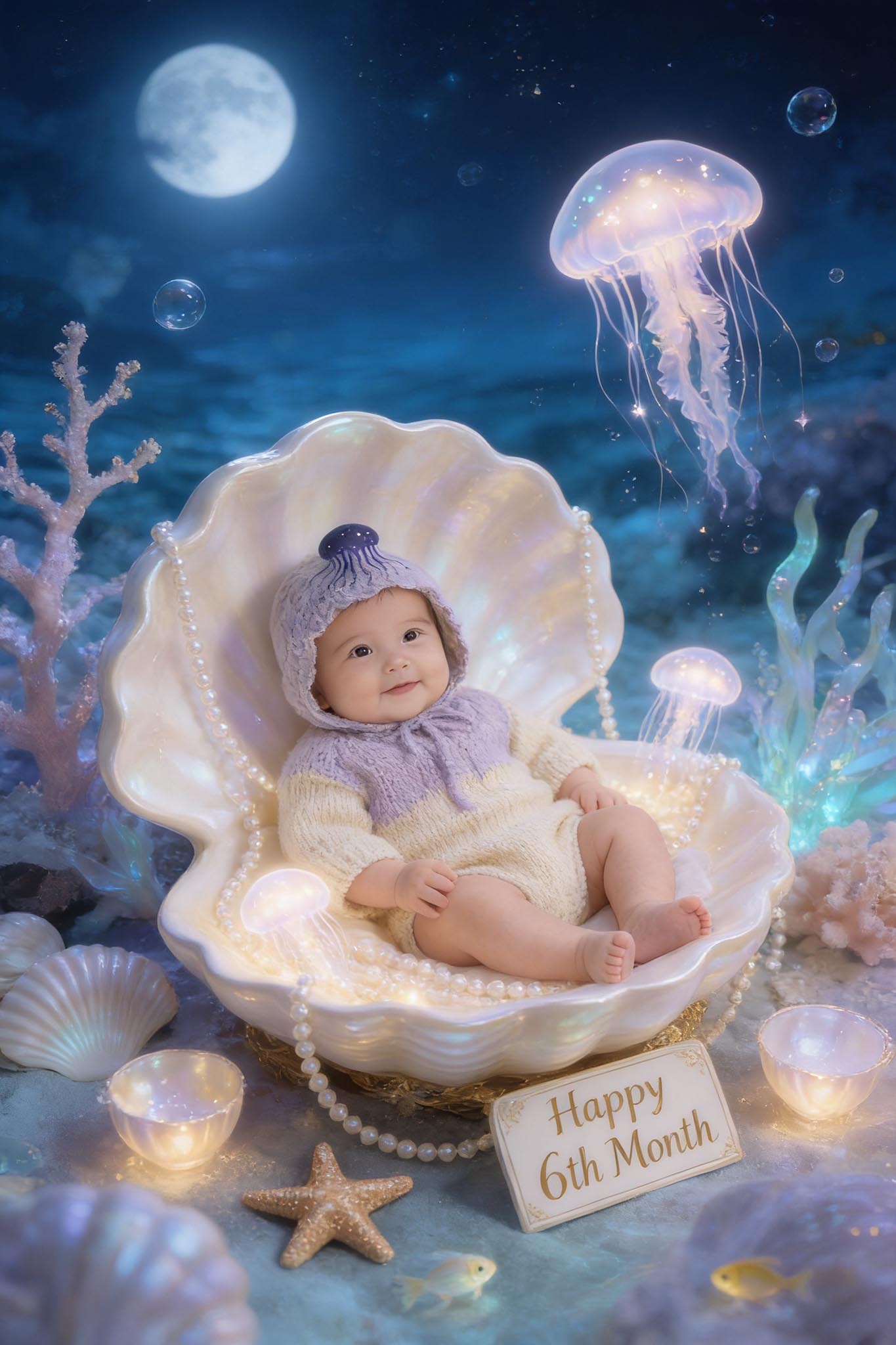 🐚 Baby Ocean World: Months 1–12