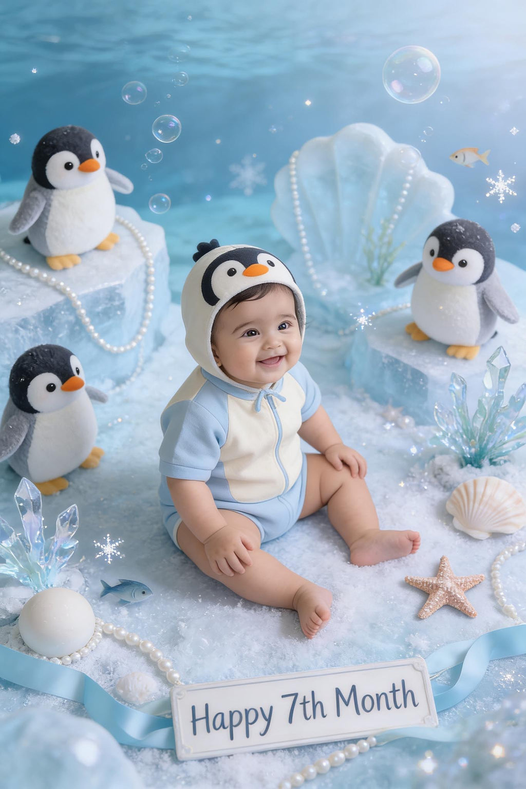 🐚 Baby Ocean World: Months 1–12