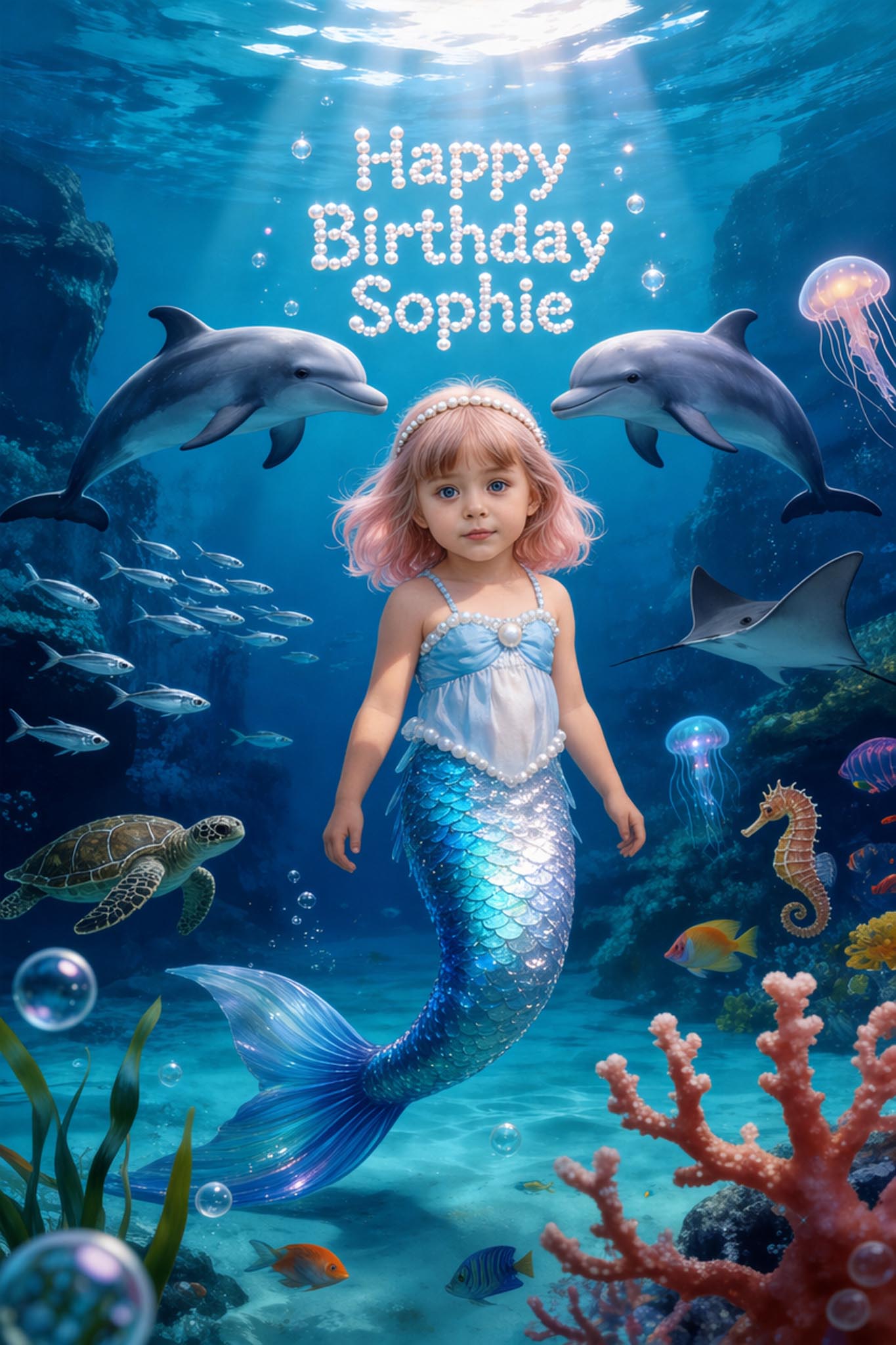 🐬 Dolphin Adventure Mermaid