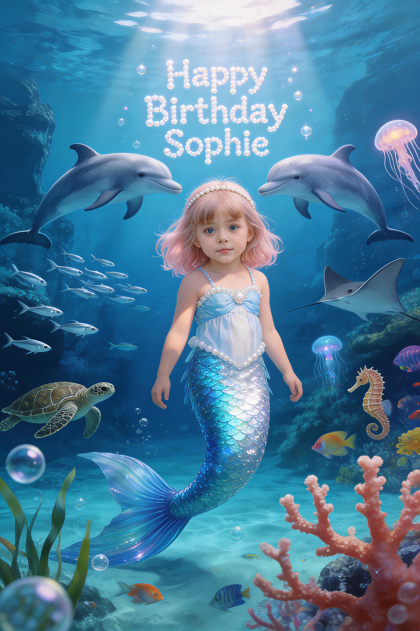 🐬 Dolphin Adventure Mermaid