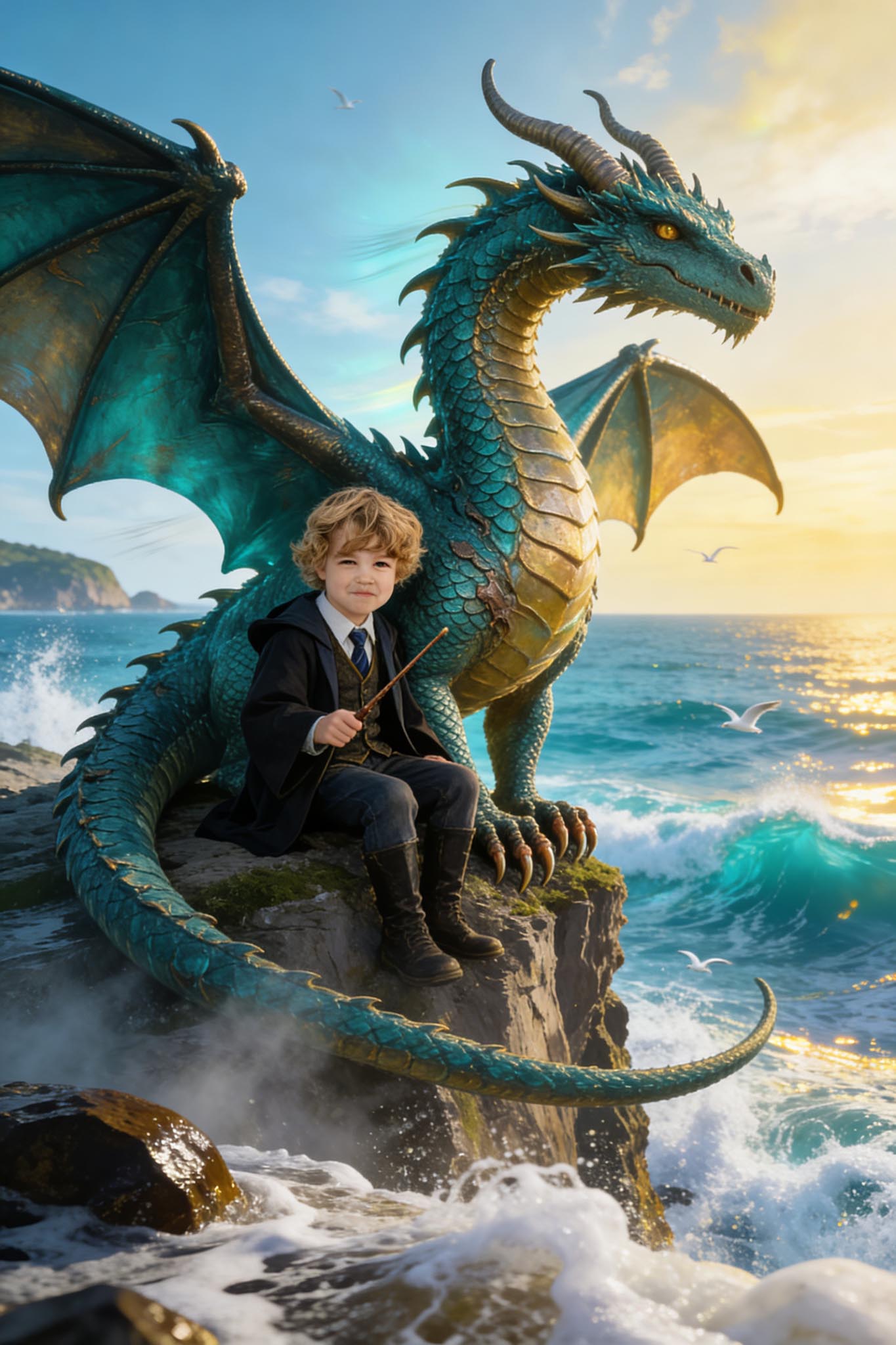 🌊 Ocean Dragon Guardian