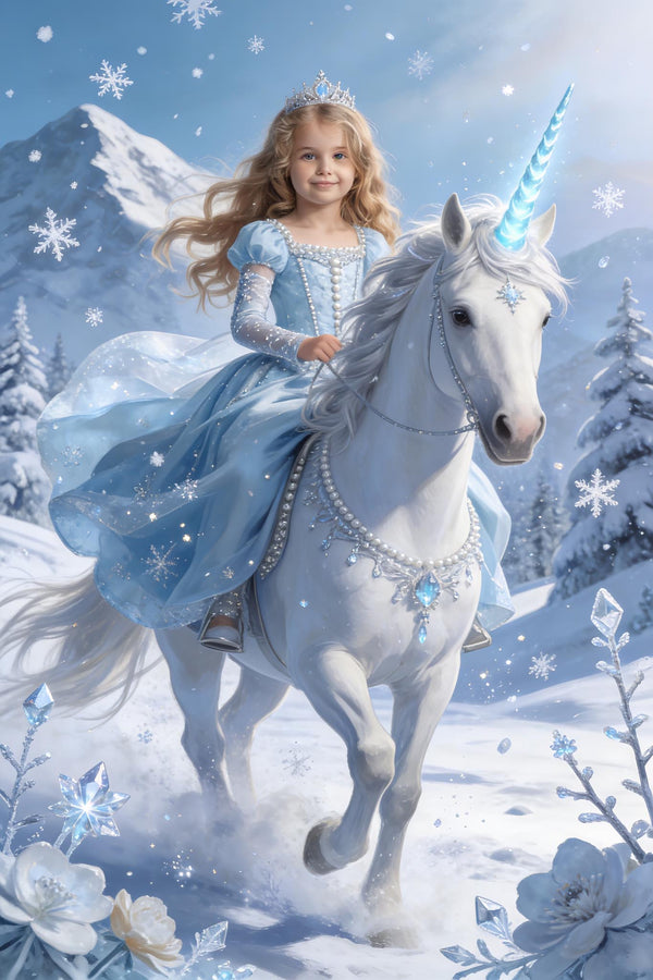 ❄️ Snow Crystal Unicorn