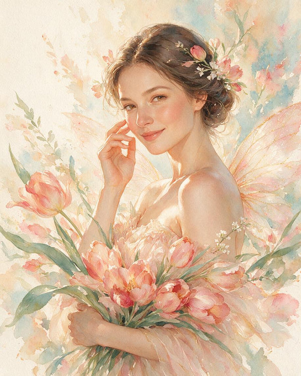 🌸 Blush Garden Flower Fairy