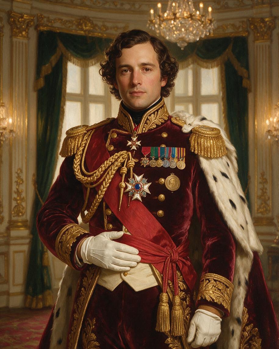 👑 Imperial Ceremonial Portrait