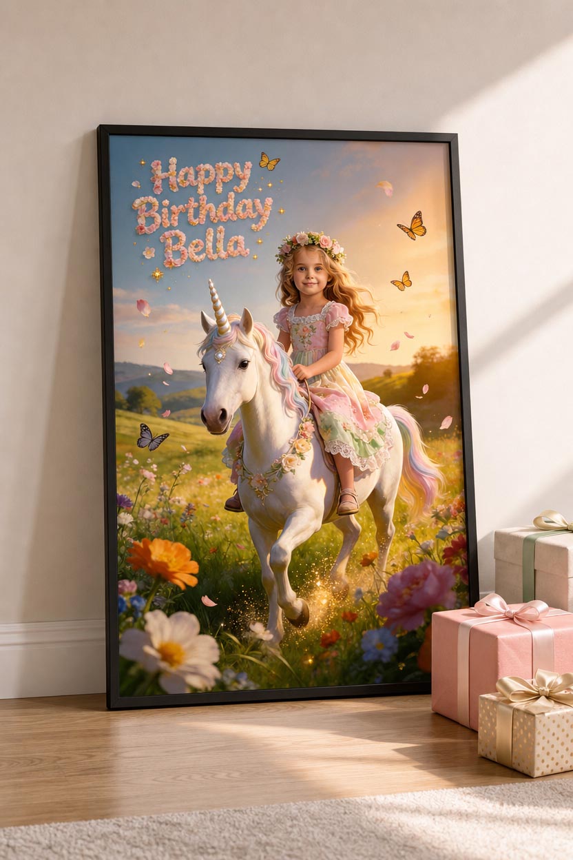 🌸 Flower Meadow Unicorn